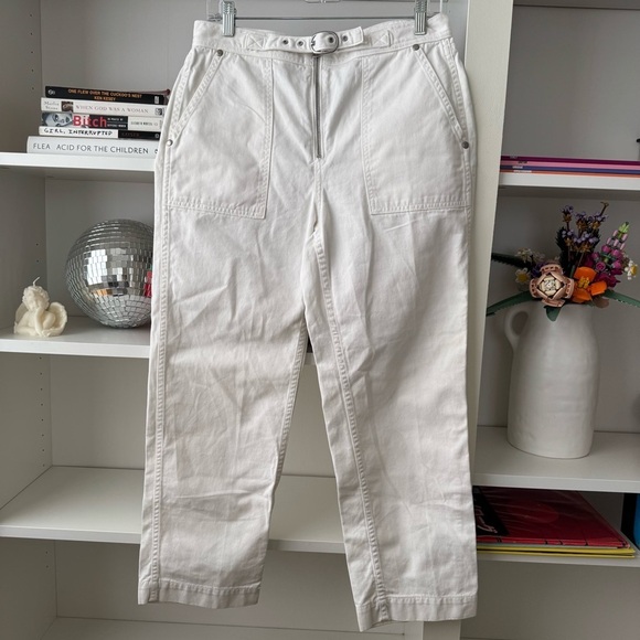 RAG & BONE Vintage White Utility Field Jeans - Picture 6 of 11